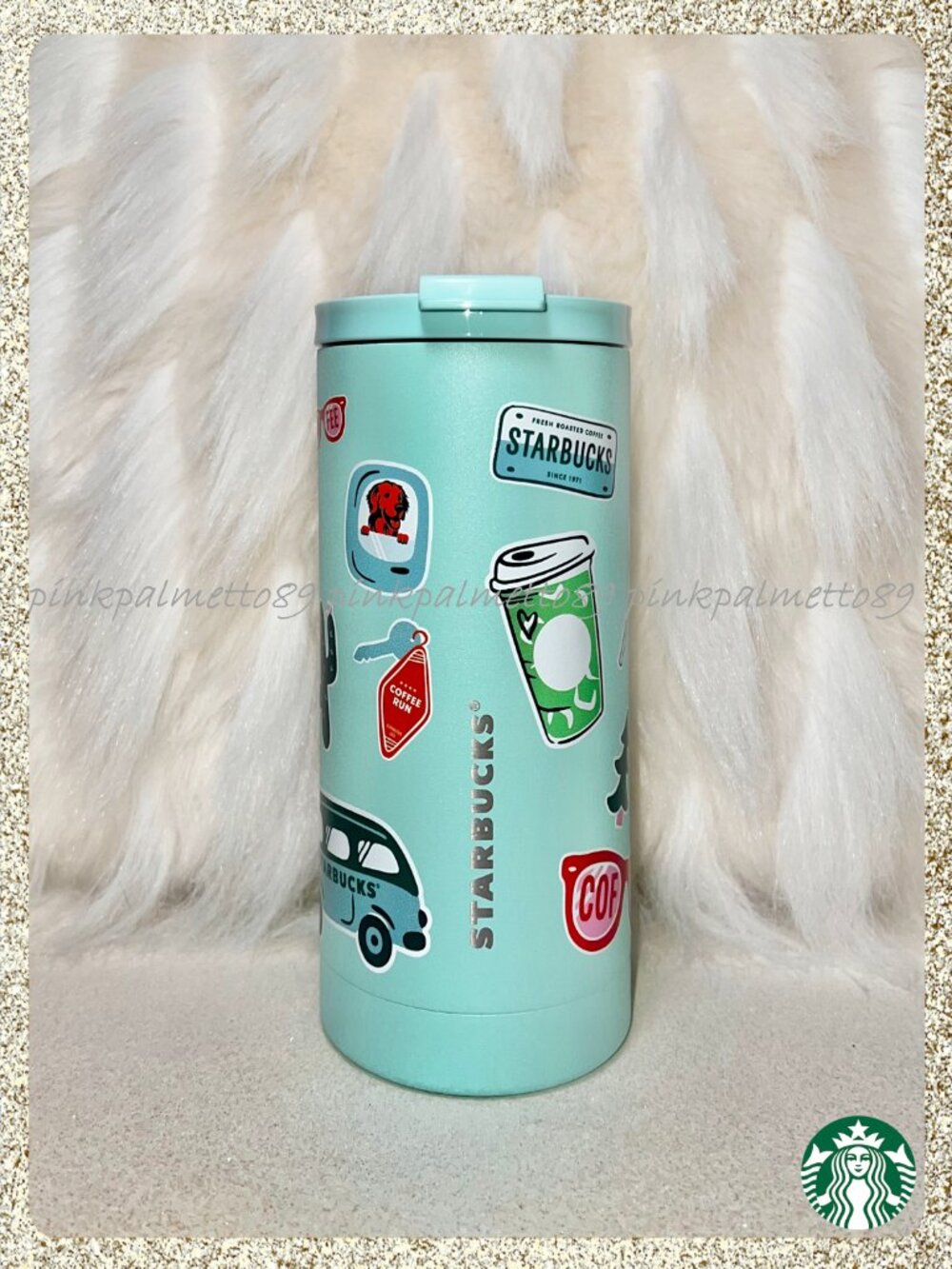 ✨💚 NWT 2026 Starbucks Road Trip Grande SS Sticker Tumbler Limited Edition